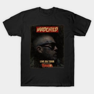 Classic 80s Madchild Live On Tour 2023 T-Shirt